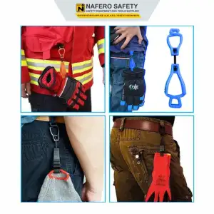 Miniatur galeri PENJEPIT/GANTUNGAN SARUNG TANGAN GLOVE GUARD CLIP