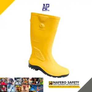 Miniatur galeri Sepatu Boot Hujan AP BOOTS TERRA ECO 3 Warna KUNING AP BOOTS Rain Boots Proyek Karet Anti Slip, Air, Minyak, Ringan